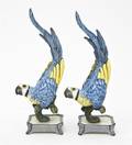 Two German Bird Figurines