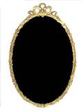 A Louis XVI Style Oval Mirror