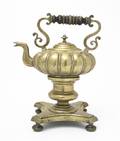 A Brass Kettle on Stand