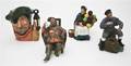 Four Royal Doulton Porcelain Figurines