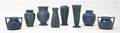A Collection of Eight Rookwood Production Pottery Vases