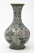 A Chinese Cloisonne Enameled Vase