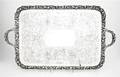 An English Silverplate Tray EllisBarker Silver Co