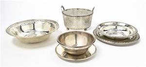 A Collection of American Sterling Silver Holloware