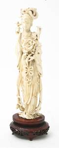 An Ivory Model of a Lady