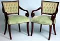 99 Pair Regency Style Armchairs