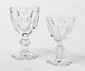 A Set of Baccarat Stemware for Seven