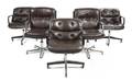 A Set of Three Knoll Office Chairs