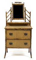A Victorian Style Bamboo Dresser