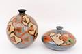 Two Luis Enrique Gutierrez Ceramic Pots