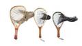 A Collection of Three Wooden Trout Nets