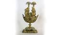 73 French Gilded Bronze Figural Candlestick