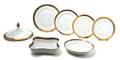 An Assembled Set of GiltBordered Dinnerware