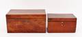 Two Mahogany Tea Caddies