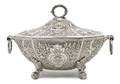 An English Silver Covered Tureen Robert Sallam