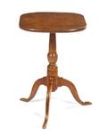 An American Maple Tripod Occasional Table