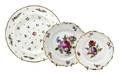 A Set of Twenty Meissen Porcelain Plates