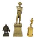 Two Cast Metal Figures of Napoleon