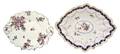 Two English Porcelain Trays