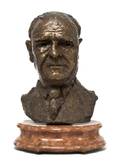 An English Bronze Bust Sir Jacob Epstein 18801959