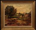 187 Gerrit Hondius Landscape with Bridge Oil on Board