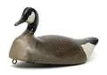 A Carved Wood and Polychrome Painted Decoy L Travis Ward