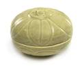 A Qingbai Foliate Circular Box and Cover