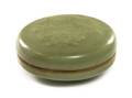 A Longquan CeladonGlazed Circular Box and Cover