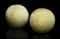 A Pair of Carved Jade Spherical Scroll Weights