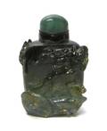 A Green Tourmaline Snuff Bottle