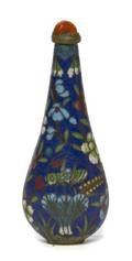 A Cloisonne Elongated Snuff Bottle