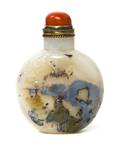 A Shadow Agate Snuff Bottle