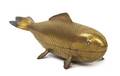 A Japanese Lacquered FishForm Box