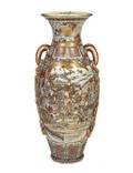 A Japanese Satsuma Floor Vase
