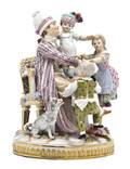 A Meissen Porcelain Figural Group