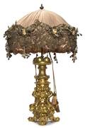 A Neoclassical Gilt Bronze Candelabrum