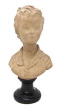 A Continental Terracotta Bust after Houdon