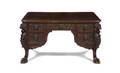 An American Mahogany Partners Desk RJ Horner