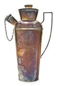 An American Arts and Crafts Sterling Silver Cocktail Shaker Lebolt  Co