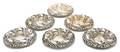 A Set of Twelve American Sterling Silver Nut Dishes Gorham
