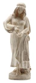 An Italian Alabaster Figure G Gamboni 19th20th century
