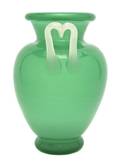 A Steuben Jade and Calcite Glass Vase