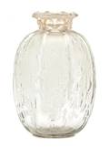 A Lalique Molded and Frosted Glass Covered Bottle