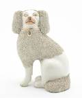A Staffordshire Figure of a Dog