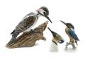 A Collection of Porcelain Bird Figures