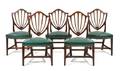 A Group of Five American Side Chairs