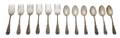 An American Sterling Silver Partial Flatware Service Stieff