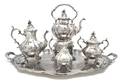 An American Silverplate Tea and Coffee Service Reed and Barton