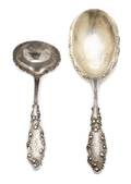 Two American Sterling Silver Serving Articles Gorham