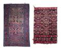 A Collection of Twelve Persian Wool Rugs and Rug Fragments
